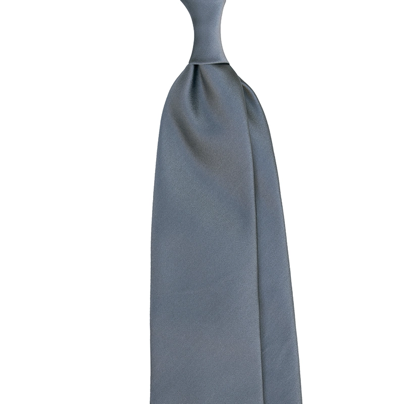 SILK SATIN TIE - LIGHT BLUE