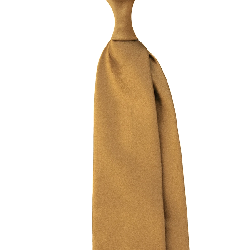 SILK SATIN TIE - SAND